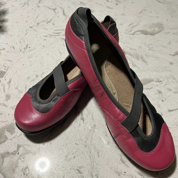 ROS Hommerson Size 10 1/2 Pink and Grey Flat - Picture 1 of 7